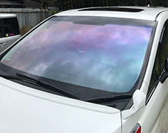 ワゴンR MH34S フロントドア+小窓用 IRスパッタゴールド82% スパッタシルバー70 運転席・助手席 ワゴンR MH23S カット済みカー